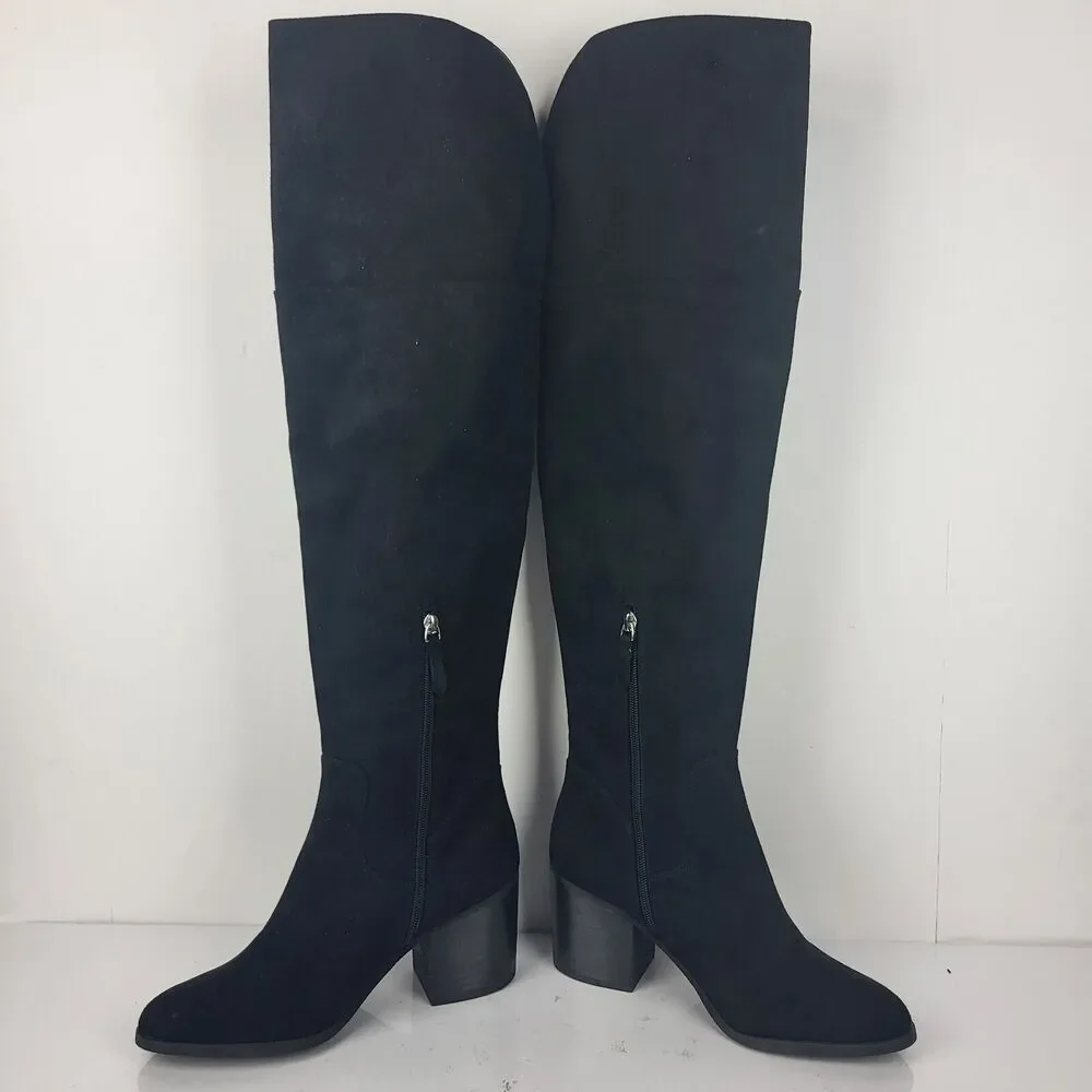 BP Luke Over the Knee Boots Black size 8